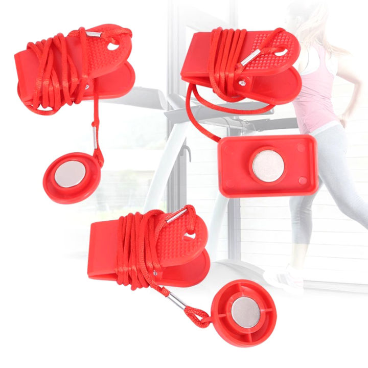 Magnet Clips Emergency Stop Switch Treadmill Key Replacement Universal Red Accessories Emergent Safety For Most Brands
