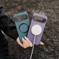 Fabric Cloth Leather for Magsafe Case for Google Pixel 10 9 Pro XL 9A 8A 7A Pro Magnetic Wireless Charging Slim Shockproof Cover.