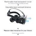 Virtual Reality VR Glasses 3D Headset Bluetooth Devices Smart Phone Helmet Goggles Lenses Smartphone Viar Headphones Cell Mobile.