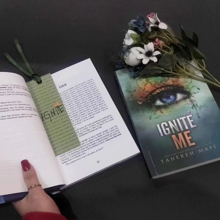 IGNITE BOOKMARK FROM SHATTER ME SERIES