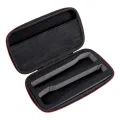 Microphone Case EVA Water Resistant Practical Storage Holder Dual Mic Bag Travel Case Carry Bag for Travel Camping Trip Business. 