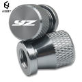 2PCS Motorcycle Aluminum Alloy Tire Wheel  Parts Valve Stem Caps Cover For Yamaha YZ 65 80 85 125 250 426 450 X/F/FX YZ125. 