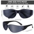 KARAM (ES001) Safety goggles,  Edge Vision,  Safety spectacles, Protect Your Eye Safely. 