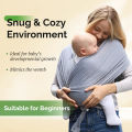 Baby Backpack Front Hugging Wrapped Backpack Multifunctional Shoulder Strap Mother and Baby Travel Supplies. 