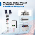 2 to 4/6/8 Y Branch P Solar Connectors for Solar Panels,Tool-Free Connectors 10awg, Solar Panel Splitter,for boat and RV.. 
