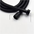 Black Flexible Tube Shower 304 Grade Stainless Steel 304 Hose Pipe/Hand Shower Tube/Health Faucet Pipe Jet Spray Tube Muslim shower pipe bidet toilet shower Black). 