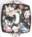1 piece donga square shape for serving salan ,shorba,custerd,chawal, microwave oven safe,colour beautiful design beautiful style beautiful colour beautiful atrectiv look, dinner set ka bowl salan wala bara wala.squre shaped black colour beautiful design. 