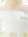 Toddler Embroidery Flower Baptism Party Baby Girl Dress Elegant 1 Yrs Birthday Princess Prom Dress Girl Wedding Bridesmaid Gown. 