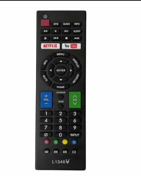 Remote Sharp Led Sharp Led/Lcd Tv Remote | Daraz.pk