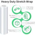 50 cm Plastic Stretch Wrap Roll - Experience Effortless Packing 1.5 Kg Roll - Perfect For Luggage - Box Wrapping. 