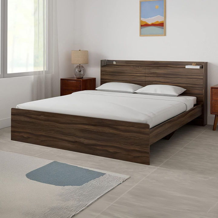 Andormahal MDF Aesthetic Single BED without side box- (4/7)
