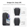aMagisn Transparent Lens Protectors for Osmo 360, Anti-Fog Stable Design, No Dark Edges Lens Guards Camera Accessories.