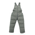 2024 Winter Down Overalls Pants Autumn Boys Girls Thick Warm Pants Kids High Quality Trousers New Children Ski Down Jumpsuit. 