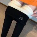 Winter Leggings With Light Fur For Girls. 