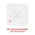Tuya WiFi  Human Presence Sensor MmWave Radar Detector With Luminance Sensor For Smart Home Smart Life replace PIR Sensor. 
