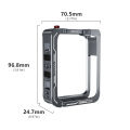 Aluminum Protective Case For DJI OSMO 360 Camera Frame Rabbit Cage With Cold Shoe For DJI OSMO 360 Accessory. 