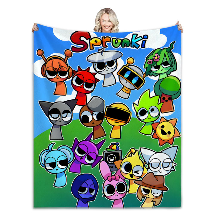 Sprunki%20Incredibox%20Game%20Soft%20Fuzzy%20Plush%20Throw%20Blanket%20for%20Couch%20Bed%20Multi-Sized%20Napping%20Bedspread%20All%20Seasons%20Comforter%20-%20Image%205
