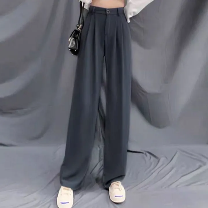 Spring%20Lady%20Fashion%20Concise%20Baggy%20Wide%20Leg%20Pants%20Women%20Straight%20Leg%20Casual%20Suit%20Trousers%20Girls%20Classic%20Basic%20Solid%20Daily%20Slacks%20-%20Image%205