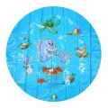 Water Splash Pools Kids Outdoor Funny Toys Children Inflatable Round Sprinkler Mat Yard Water Spray Pad.