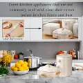 Disposable Dust Cover for Household Appliances, Rice Cooker, Kitchen Baking Pan, Microwave Oven Universal, Moisture-Proof. 