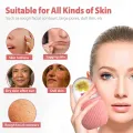 Ice Roller for Face & Eyes Silicone – Skin Tightening, Puffiness Removal, Dark Circles, Facial Ice Roller Massager for Glow Skin. 