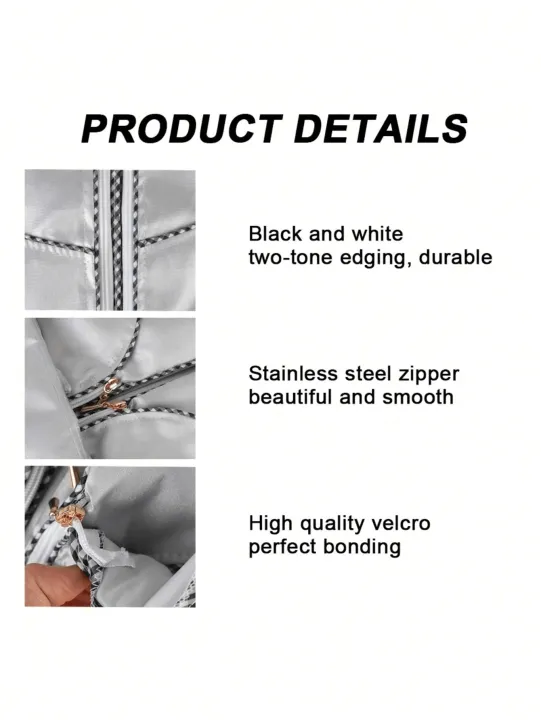 1pc%20Silver%20Washing%20Machine%20Cover,%20Waterproof%20And%20Dustproof%20Cover%20For%20Washing%20And%20Drying%20Machine,Bag,Organizer,Storage%20-%20Image%203