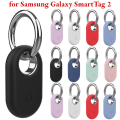For Samsung Galaxy SmartTag 2 Locator Tracker Case Keychain Anti-Scratch Protective Skin Cover For Smart Tag Tracker Holder. 