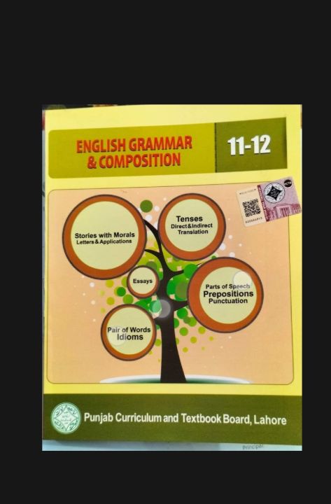 English Grammar and Composition Class 11 & 12 Punjab Board Text Book