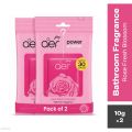 Aer Power Pocket Bathroom Freshener Rose Fresh Blossom 10 gm - air freshener- Pack of 2. 