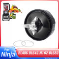 7 Fins Extractor Blades for Ninja Blender Replacement Parts with Washer Rubber for Nutri Ninja Auto IQ BL486 BL642 N102 BL682. 