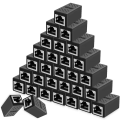 1/5/20/50Pcs RJ45 Coupler Ethernet Extender 1000Mbps LAN Connector Cat6/Cat5e Ethernet Cable Extender Adapter Female to Female. 