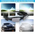 2 in 1 Wireless Headset with Sunglasses Smart Bluetooth Earphones Cool Glasses anti-interference Motorcycle Headphone. 