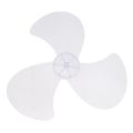 Multifunctional 14Inch 3 Leaves Plastic Fan Blade Household Electric Fan Standing Pedestal Fan Table Fanner Blade With Nut Cover. 