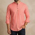 Premium Long Sleeve Striped Katua for Men. 