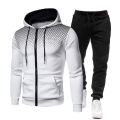Mens Tracksuits Men's Clothing Men Sets Hoodie Set Zipper Sweatshirt Casual Sport Sweatpants Man Sweat Suit Set Running. 