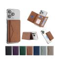 Powerful Magnetic Leather Wallet Magsafe for IPhone 16 15 Pro Max for IPhone 15 14 Pro Card Holder Phone Pouch Protective Case. 