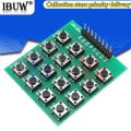 5PCS 8pin 4*4 4x4 Matrix 16 Keys Button Keypad Keyboard Breadboard Module MCU for arduino Diy Kit. 