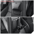 USVOTOV For 2025 2026 Tesla Model 3 Y YL Juniper Center Console Organizer Storage Box Tray Seat Rail Cover Protector Accessories. 