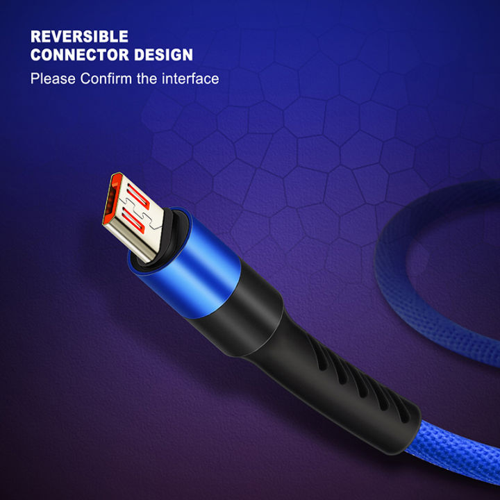 CABLETIME%20Micro%20B%20to%20USB%202.0%20A%20%20Cable%20480%20Mbps%202.4A%20Fast%20Charging%20Cable%20for%20Data%20Sync%20Nylon%20for%20Smart%20Phone%20Laptop%20-%20Image%203