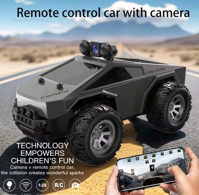 New KF29 car with camera fpv wifi machine on remote control stunt 1:28 2.4G SUV radio control climbing toys for kids gifts