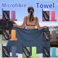 Microfiber Fitness Towel Bath Towel Set Sweat Absorbent Sports Towel  Yoga Towel Fitness Towel Gym Towel  Suitable for Travel. 