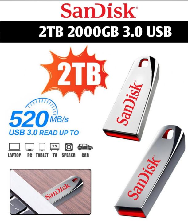 SanDisk 2TB USB FLASH Drive USB 3.0
SanDisk 2000-GB 2TB USB Pend Drive
Orignal SanDisk 2TB USB flash Drive
SanDisk USB High speed 3.0 USB Drive