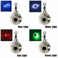 1pcs Mini Fishing Lure Light LED Deep Drop Underwater Eye Shape Fishing Squid Fishing Bait Luminous Lure for Attracting Fish. 