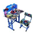Study Table for kids, kids study Table with chair, kids cartoon design table and chair. 