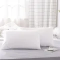 1 piece Luxurious Solid Color Pillowcase Comfortably Soft and Hypoallergenic Pillow Cover for Good Night's Sleep Black Grey Pink. 