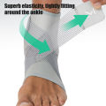 1/2Pcs Adjustable Ankle Compression Support Brace for Sports Protection, Ligament Stabilization,Swelling & Sprained Ankle Relief. 