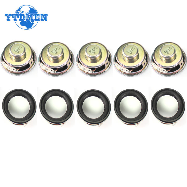 2/10PCS%203W%204R%20Mini%20Speaker%20Diameter%204cm%20Amplifier%20Loudspeaker%203%20Watt%204%20Ohm%2040mm%20Speakers%20Kit%20-%20Image%205