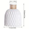 1PC Water Ripple Plastic Vase Wave Flower Pot Arrangement Modern Nordic Style Home Living Room Desktop Decoration Ornament. 