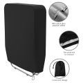 New Folding Reclining Chair Cover Waterproof Anti-UV Sun Lounger Cover Dustproof Garden Reclining Chairs Covers with Storage Bag. 