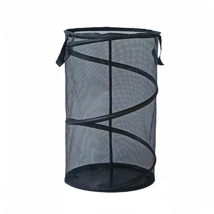 Pop%20Up%20Hamper%20for%20Laundry%20Mesh%20Collapsible%20Laundry%20Basket%20%7C%20Large%20Clothes%20Hamper%20-%20Black/White%20-%20Image%207